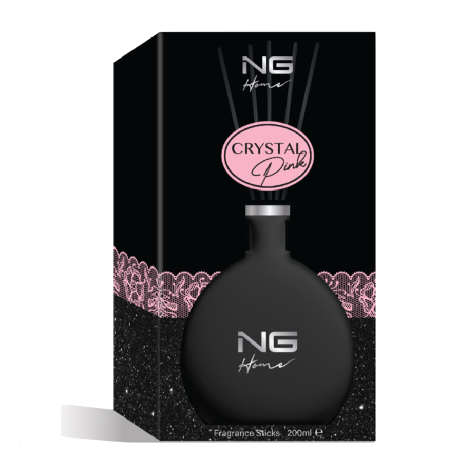 NG Perfume Fragrance Stick Crystal Pink difúzer 200 ml